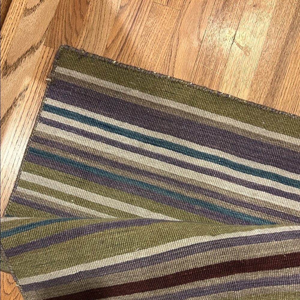 Striped Multicolor Rug - Picture 5 of 6